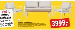 jem & fix SOFASÆT PHILADELPHIA tilbud