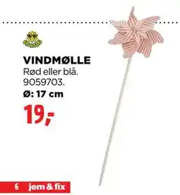 jem & fix VINDMØLLE tilbud