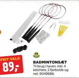 jem & fix BADMINTONSÆT tilbud
