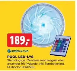 jem & fix POOL LED-LYS tilbud