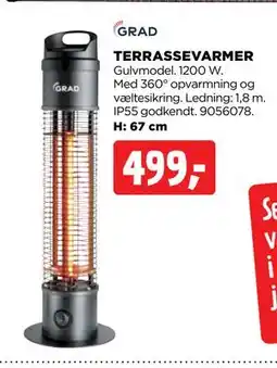 jem & fix TERRASSEVARMER tilbud