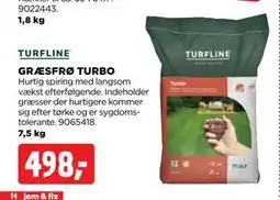 jem & fix GRÆSFRØ TURBO tilbud