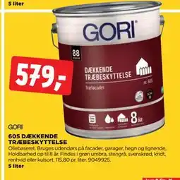 jem & fix 605 DÆKKENDE TRÆBESKYTTELSE tilbud
