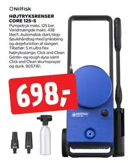 jem & fix HØJTRYKSRENSER CORE 125-5 tilbud