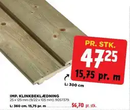 jem & fix IMP. KLINKBEKLÆDNING tilbud
