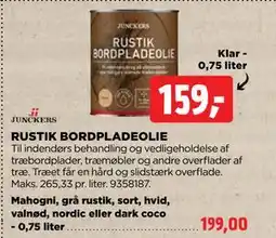 jem & fix RUSTIK BORDPLADEOLIE tilbud