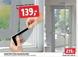 jem & fix INSEKTNET MED MAGNETRAMME tilbud
