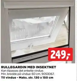 jem & fix RULLEGARDIN MED INSEKTNET tilbud