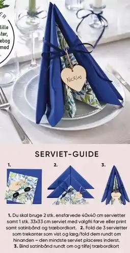 Bilka SERVIET-GUIDE tilbud
