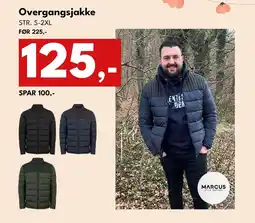 Dansk Outlet Overgangsjakke tilbud
