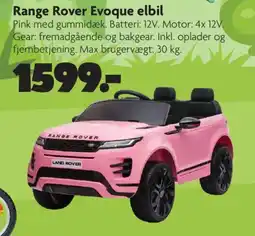 Fætter BR Range rover evoque elbil tilbud