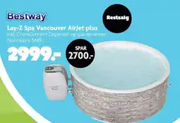 Fætter BR BESTWAY Lay-z spa vancouver airjet plus tilbud