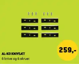 XL-BYG Al-ko knivs.et tilbud
