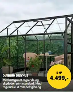 XL-BYG Outrium drivhus tilbud