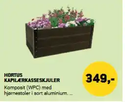 XL-BYG Hortus kapilerkasseskjuler tilbud