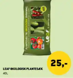 XL-BYG Leaf økologisk plantes.æk tilbud