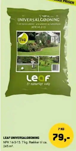 XL-BYG Leaf universalgødning tilbud