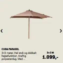 XL-BYG Cuba parasol tilbud