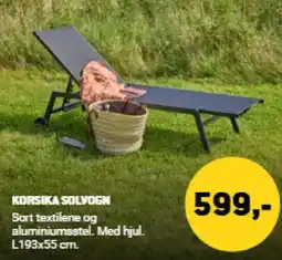 XL-BYG Korsika solvogn tilbud