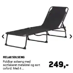 XL-BYG Relax solseng tilbud