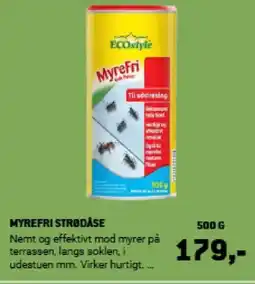 XL-BYG Myrefri strødåse tilbud
