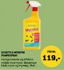 XL-BYG Ecostyle myrefri pumpespray tilbud
