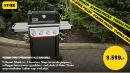 XL-BYG Weber spirit premium e-410 gasgrill tilbud