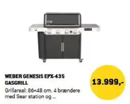 XL-BYG Weber genesis epx-435 gasgrill tilbud