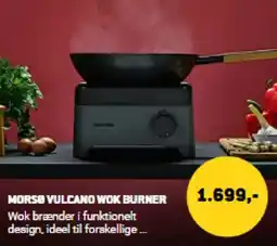 XL-BYG Morso vulcano wok burner tilbud