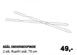 XL-BYG Båål snobrødspinde tilbud