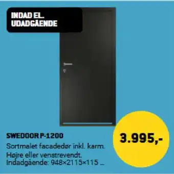 XL-BYG Swedoor p-1200 tilbud