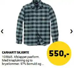 XL-BYG Carhartt skjorte tilbud