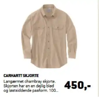 XL-BYG Carhartt skjorte tilbud