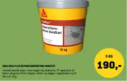 XL-BYG SIKA Skalflex reparationsbeton vandtæt. tilbud