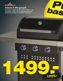 Bauhaus Atlanta ii 300 gasgrill tilbud