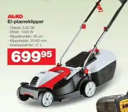 Bauhaus AL-KO El-plæneklipper tilbud