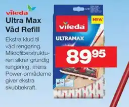 Bauhaus VILEDA Ultra max våd refill tilbud