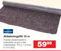 Bauhaus Afdækningsfilt 10 m tilbud