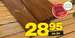 Bauhaus FRØSLEV Terrassebrædder thermowood tilbud