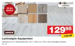 Bauhaus Laminatgulv aquaprotect tilbud
