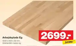 Bauhaus Arbejdsplade eg tilbud