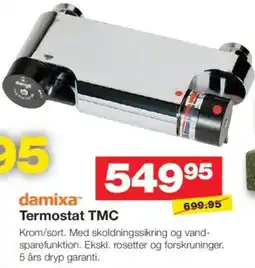 Bauhaus DAMIXA Termostat tmc tilbud