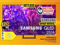 Power 4K HDR Smart TV Rigere farver, lyd og billede tilbud