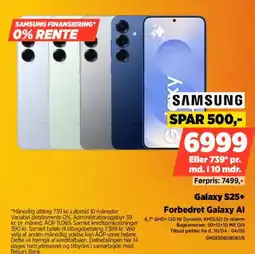 Power Galaxy S25 Forbedret Galaxy Al tilbud