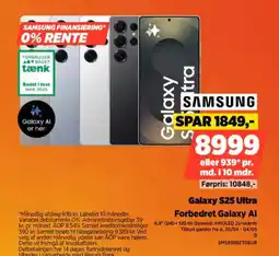 Power Galaxy S25 Ultra Forbedret Galaxy Al tilbud