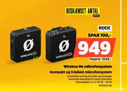 Power Wireless Me mikrofonsystem tilbud