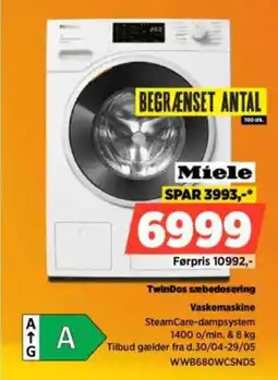 Power TwinDos sæbedosering Vaskemaskine tilbud