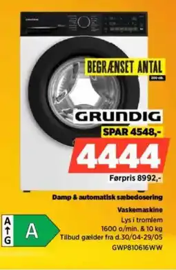 Power Damp & automatisk sæbedosering tilbud