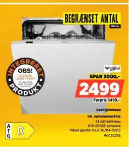 Power Lavt lydniveau Int. opvaskemaskine tilbud