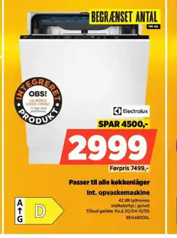 Power Passer til alle køkkenlåger Int. opvaskemaskine tilbud